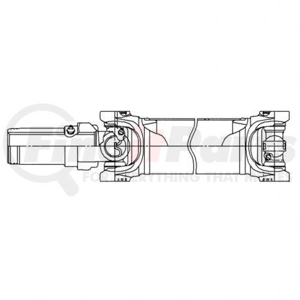 A09-10299-009 by FREIGHTLINER - MAIN PROPSHAFT (STL)