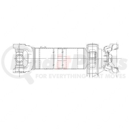A09-10740-480 by FREIGHTLINER - Drive Axle Shaft Assembly