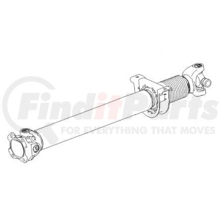 A09-10667-001 by FREIGHTLINER - COUPLING SHAFT