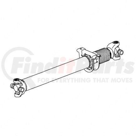 A09-10752-473 by FREIGHTLINER - Drive Shaft - Midship, SPL70, Cr-Brg-Cr, 47.75