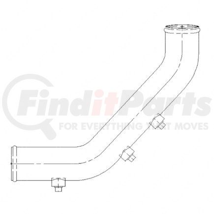 A05-15509-000 by FREIGHTLINER - TUBE, COO