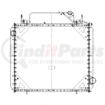 A05-16366-001 by FREIGHTLINER - RAD ASSY