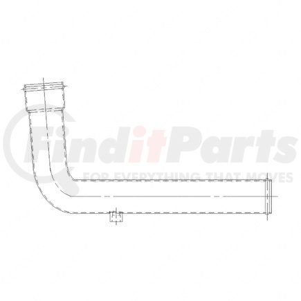A05-18290-000 by FREIGHTLINER - Pipe Assembly