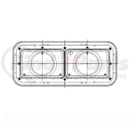 A06-20318-000 by FREIGHTLINER - Headlight Assembly