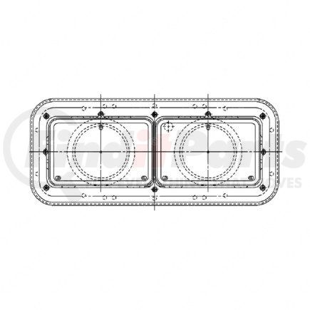 A06-20318-001 by FREIGHTLINER - Headlight Assembly