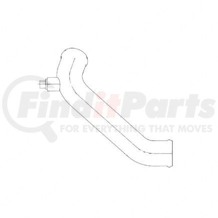 A05-23213-000 by FREIGHTLINER - TUBE CLNT LWR M2 906