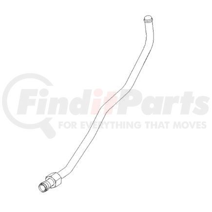 A05-26202-000 by FREIGHTLINER - Heater Supply Pipe