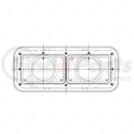 Freightliner A06-14040-001 Headlight Assembly Headlight Assembly