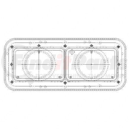 A06-14040-012 by FREIGHTLINER - Headlight Assembly