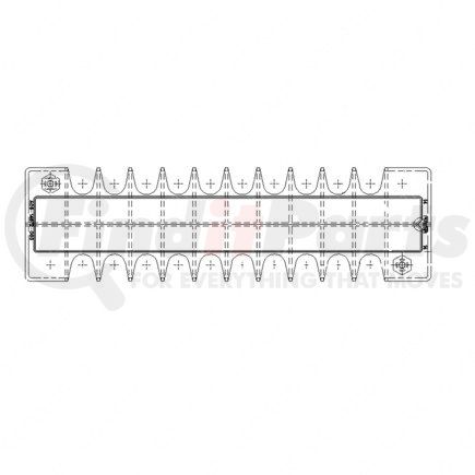 A06-14672-002 by FREIGHTLINER - Power Module Cover - Circuit Breaker, 24 Positive