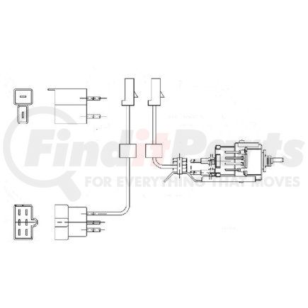 A06-14663-000 by FREIGHTLINER - SWITCH