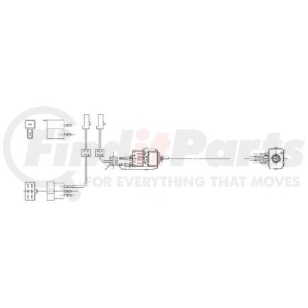 A06-14889-001 by FREIGHTLINER - Blower Switch Assembly