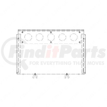 A06-17520-001 by FREIGHTLINER - Battery Box Cover