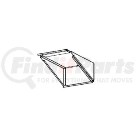 A06-17522-009 by FREIGHTLINER - Battery Box Cover Assembly