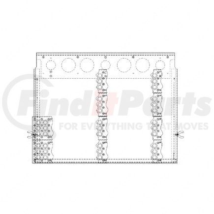 A06-17686-002 by FREIGHTLINER - Battery Box Cover