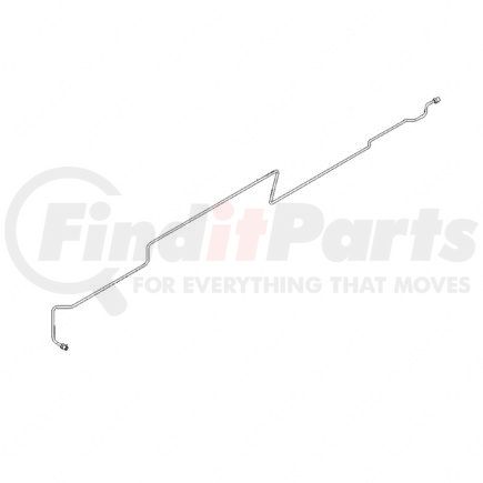 A12-20219-000 by FREIGHTLINER - Tube - Hydraulic, Front-Left Hand Del, Pos 2 And 3, Bundy