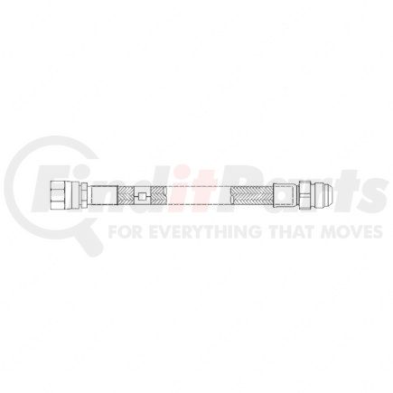 A12-20921-054 by FREIGHTLINER - Multi-Purpose Hose