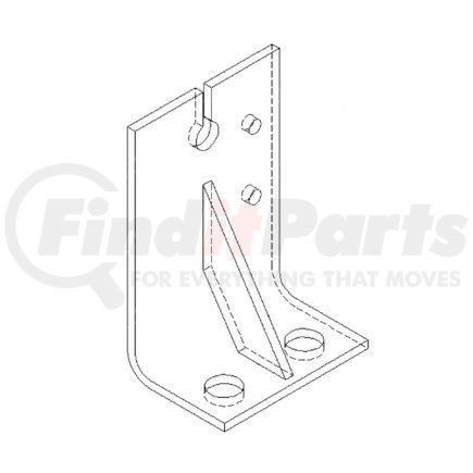 A12-21482-000 by FREIGHTLINER - Parking Brake Cable Bracket Assembly