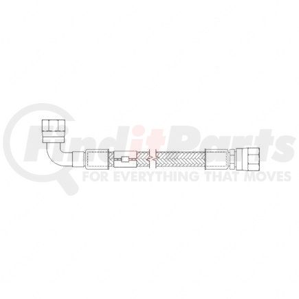 A12-22571-024 by FREIGHTLINER - Multi-Purpose Air Line