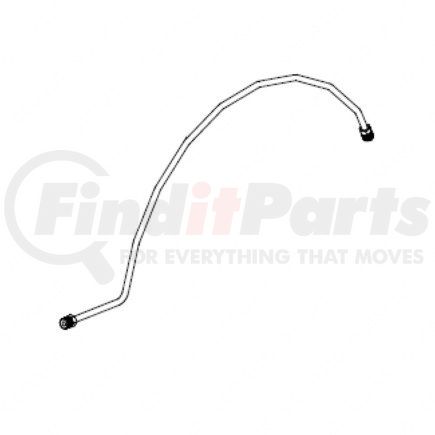 A12-25213-000 by FREIGHTLINER - ABS Hydraulic Piping Assembly - Rear Axle, Right Hand