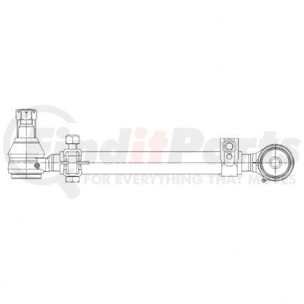 A14-09535-001 by FREIGHTLINER - Steering Drag Link