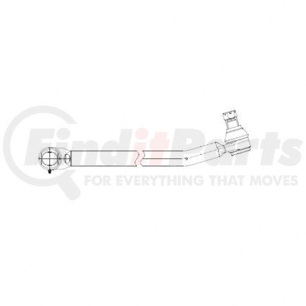 A14-12349-000 by FREIGHTLINER - Steering Drag Link