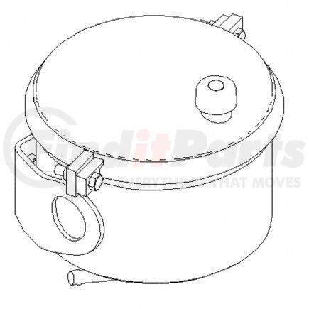 A14-14754-000 by FREIGHTLINER - Power Steering Reservoir
