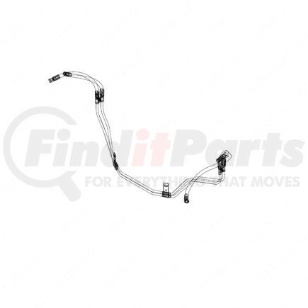 A14-16792-000 by FREIGHTLINER - Tube Assembly - Power Steering, Set Back Axle, Supply, 410, Auxiliary