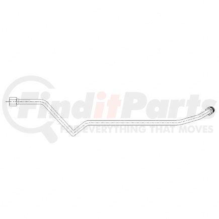 A14-17225-000 by FREIGHTLINER - Transmission Oil Cooler Hose Assembly