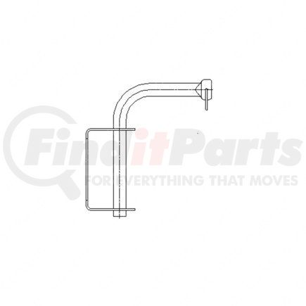 A12-15761-000 by FREIGHTLINER - Air Brake Hose Tender Mounting Bracket