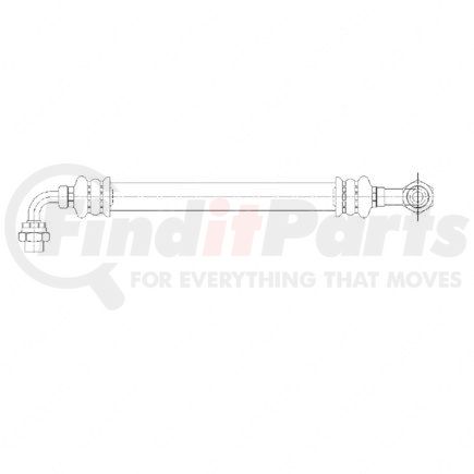 A12-16446-000 by FREIGHTLINER - Tire Pressure Monitoring System Hose