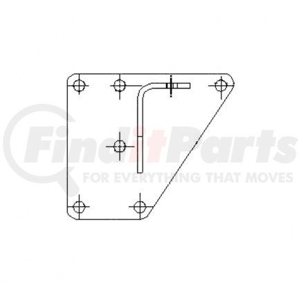 A15-17379-000 by FREIGHTLINER - BRACKET ASSY-BODY OUTRIGG