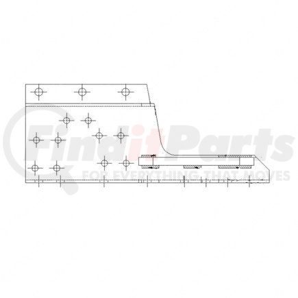 A15-19203-020 by FREIGHTLINER - Engine Support Crossmember