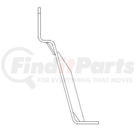 A15-17803-000 by FREIGHTLINER - STRUT AFT OIL PAN GRD