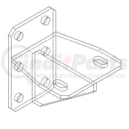 A15-20416-000 by FREIGHTLINER - BRACKET-FRONT CAB MOUNT LOW