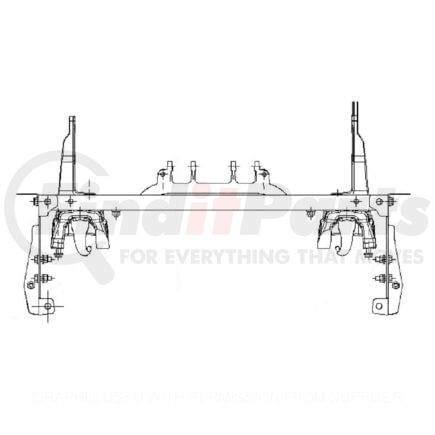 A15-20555-005 by FREIGHTLINER - ASM FWD FRAME 11 RAI