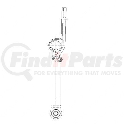 A16-14654-000 by FREIGHTLINER - Suspension Stabilizer Bar Assembly