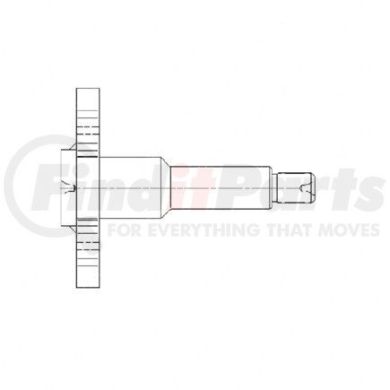 A16-14817-000 by FREIGHTLINER - Suspension Shock Absorber Bracket - Upper