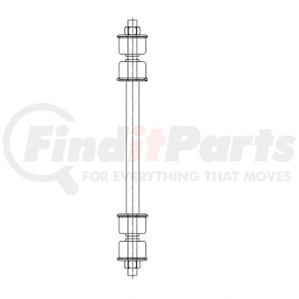 A16-16288-000 by FREIGHTLINER - LINK ASSY-SWAYBAR,FLN,