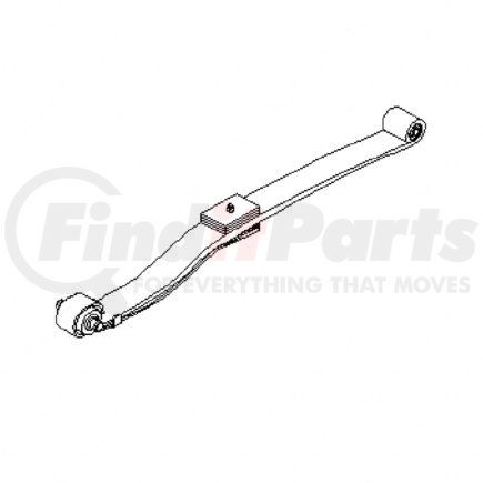 A16-17652-000 by FREIGHTLINER - SPRING-LEAF,FRONT SUSP,13.2K T