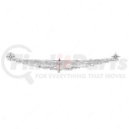 A16-19030-000 by FREIGHTLINER - FRONT SPRING 20K