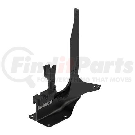 A17-13305-004 by FREIGHTLINER - Bracket Hood Lift Support - Left Side, Steel, Black