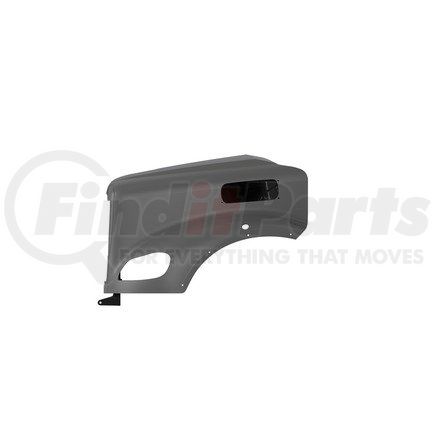 A17-18662-005 by FREIGHTLINER - HOOD AY FLM 112V IO FFE