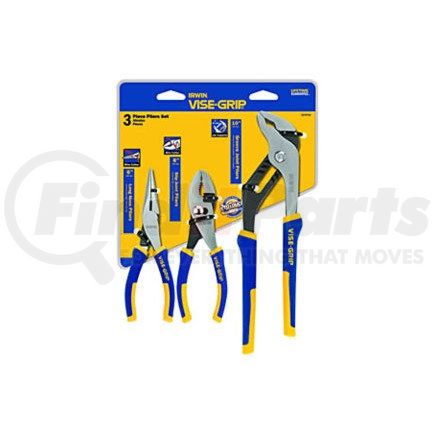 2078704 by IRWIN - 3PC PRO PLIERS SET 10" GR