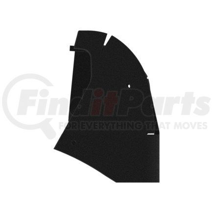 A18-30465-009 by FREIGHTLINER - Hood Liner - Noise, Engine Tunnel, Double, Left Hand Drive