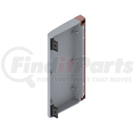 A18-37217-018 by FREIGHTLINER - Door Assembly - Gray Or Burl, Latch, Left Hand/Right Hand