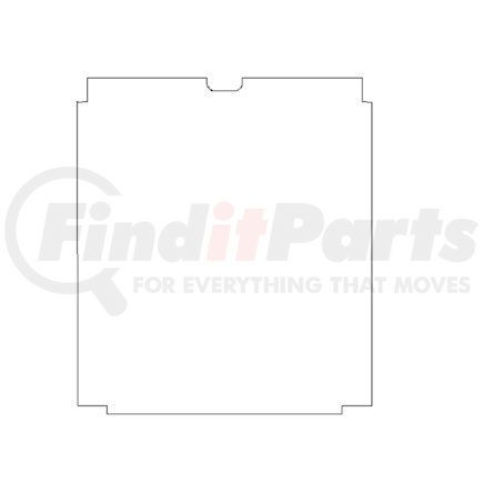 A18-46702-013 by FREIGHTLINER - LINER BASE SHORT DOOR