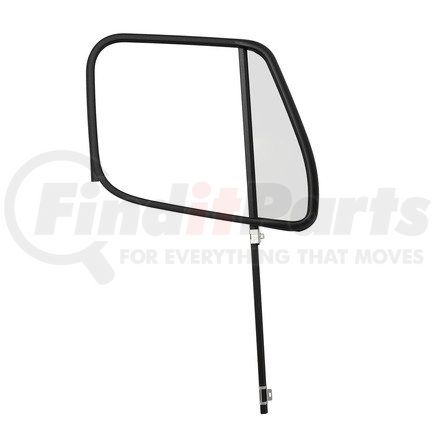 A18-47519-007 by FREIGHTLINER - Door Window Kit - Right, Glass, Fixed Vent, with Seal