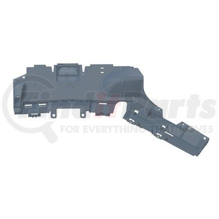 A18-53809-000 by FREIGHTLINER - Dashboard Panel Brace - Lower Frame, Slate Gray, Polycarbonate/ABS