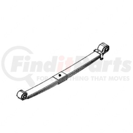 A16-19722-002 by FREIGHTLINER - Leaf Spring - Front